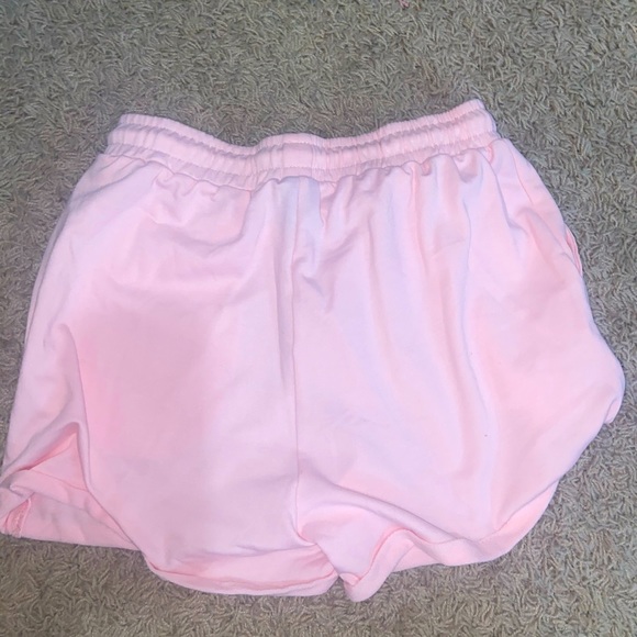 Pink sweatshorts from SHEIN size small NEVER WORN! - Picture 2 of 3